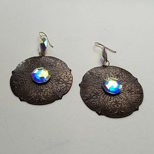 GASOLINE GLAMOUR Jewelry - GYPSY QUEEN MEDALLION OPAL EARRINGS NEW GASOLINE GLAMOUR Jewelry - GYPSY QUEEN MEDALLION OPAL EARRINGS NEW